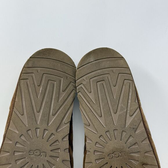 UGG Maksim Chukka Ankle Boots Mens 12 Brown Suede Shearling Lined Preppy 1126879 - Picture 15 of 16